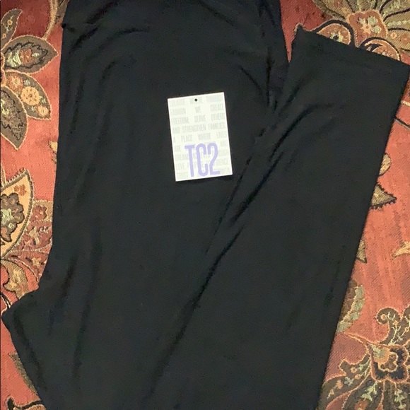 LuLaRoe Pants - Solid Black Leggings